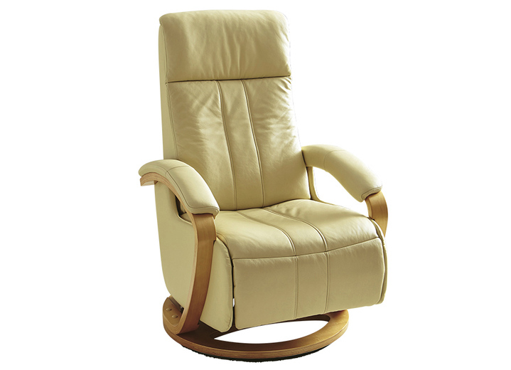 TV-Sessel / Relax-Sessel - Relaxsessel mit Fussstütze, in Farbe CREME Ansicht 1