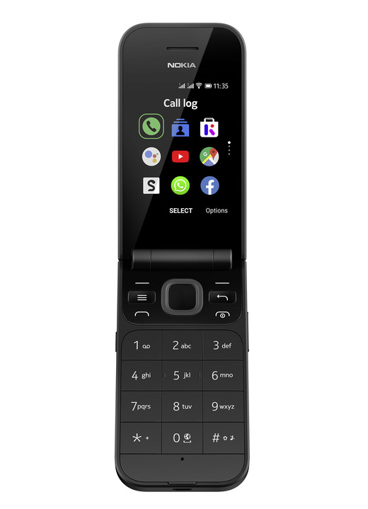 - Nokia 2720 Flip Grosstasten-Klapphandy, in Farbe SCHWARZ Ansicht 1