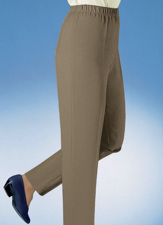 Hosen in Schlupfform - Hose in hochwertiger Qualität in 9 Farben Hosen in Schlupfform - Hose in hochwertiger Qualität in 9 Farben, in Größe 019 bis 245, in Farbe CAMEL