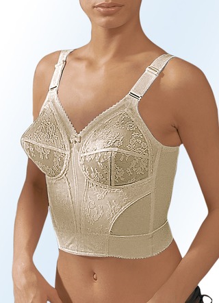 Triumph-Doreen BH in langer Form, mit Spitze