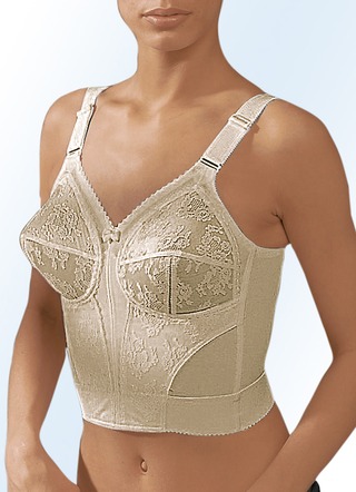 Triumph-Doreen BH in langer Form, mit Spitze