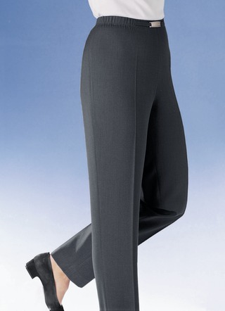 Hose mit Metallzier am Bund in 9 Farben