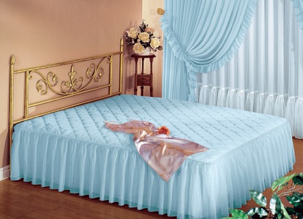 🔵 Blaue Tagesdecke 🔵 – maritimes Flair für Ihr Schlafzimmer!