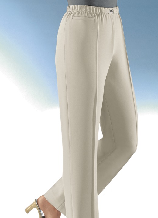 Hosen in Schlupfform - Hose in Schlupfform in 8 Farben Hosen in Schlupfform - Hose in Schlupfform in 8 Farben, in Größe 019 bis 054, in Farbe HELLBEIGE