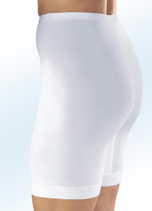 Schlüpfer - Mey Dreierpack Unterhosen mit Gummizug, in Größe 040 bis 054, in Farbe WEISS