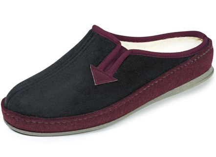 Atmungsaktiver Textil-Pantoffel