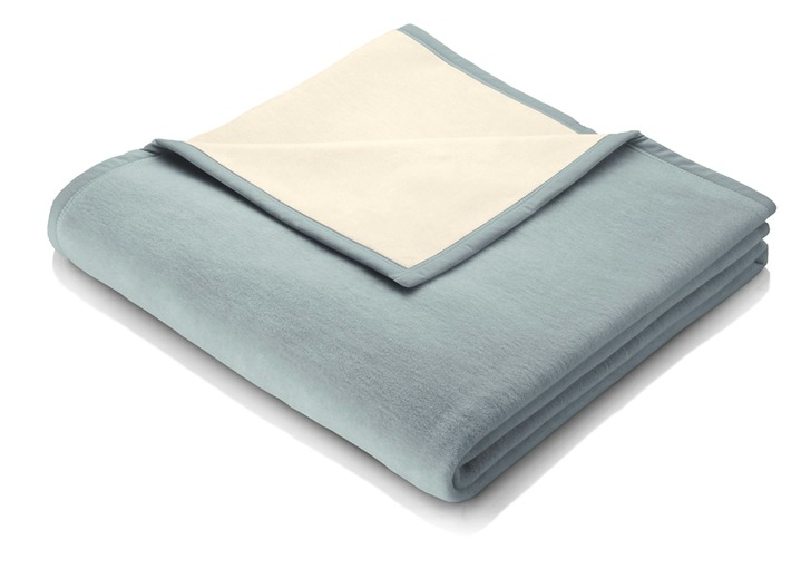 Decken - Ganzjahres Schlafdecke und Kissen, in Größe 225 (150x200 cm) bis 295 (220x240 cm), in Farbe GRÜN Ansicht 1
