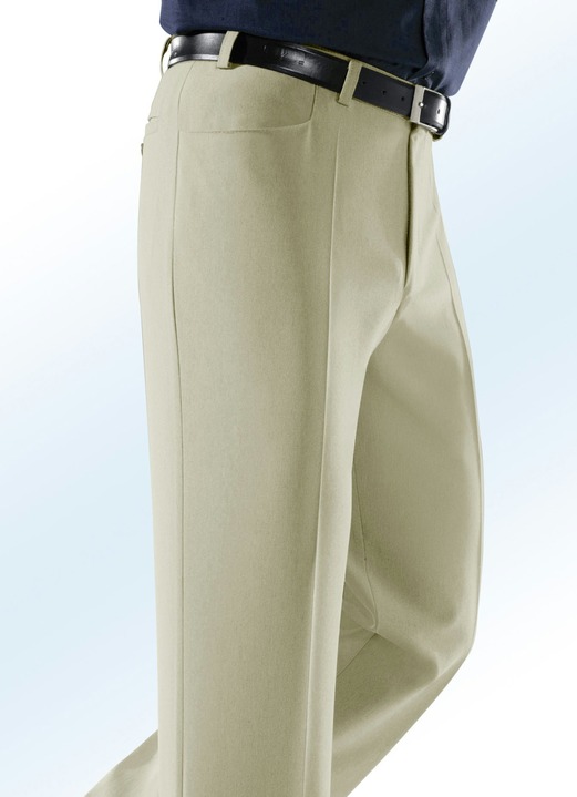 Hosen - «Klaus Modelle»-Hose mit Seitentaschen , in Größe 025 bis 060, in Farbe SAND Ansicht 1