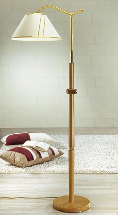 Stehlampe mit Schwenkschirm