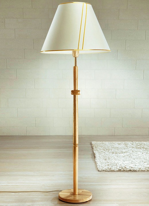 Klassische Möbel - Stehlampe, in Farbe BUCHE Ansicht 1