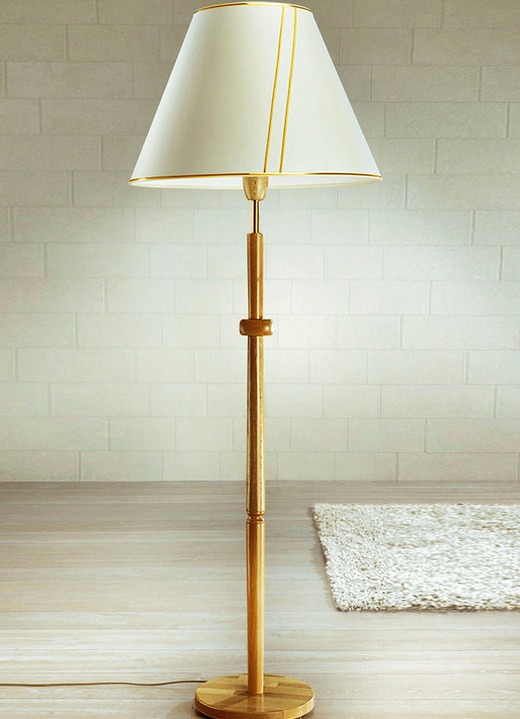 Klassische Möbel - Stehlampe, in Farbe EICHE Ansicht 1