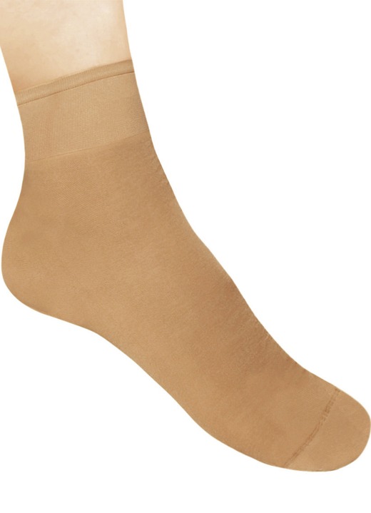 Bekleidung & Strümpfe - Diabetiker-Socken und Kniestrümpfe, in Farbe HAUTFARBEN, in Ausführung Socken Ansicht 1