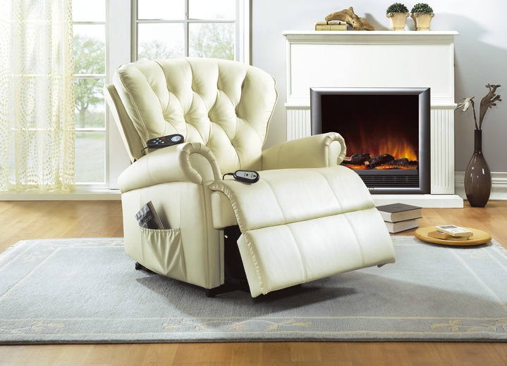 Komfortmöbel - Relax-Sessel für Entspannung erster Klasse, in Farbe CREME, in Ausführung Relax-Sessel Ansicht 1