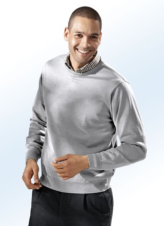 Pullover in 2 Farben mit rundem Halsausschnitt