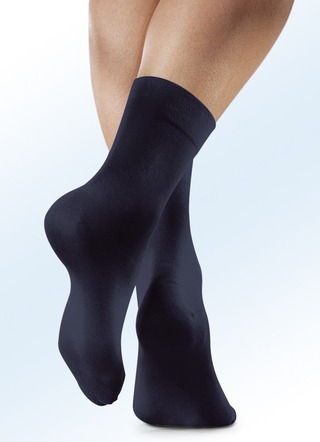 Viererpack Rogo-Socken mit extra weitem Schaft