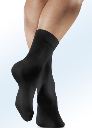 Viererpack Rogo-Socken mit extra weitem Schaft