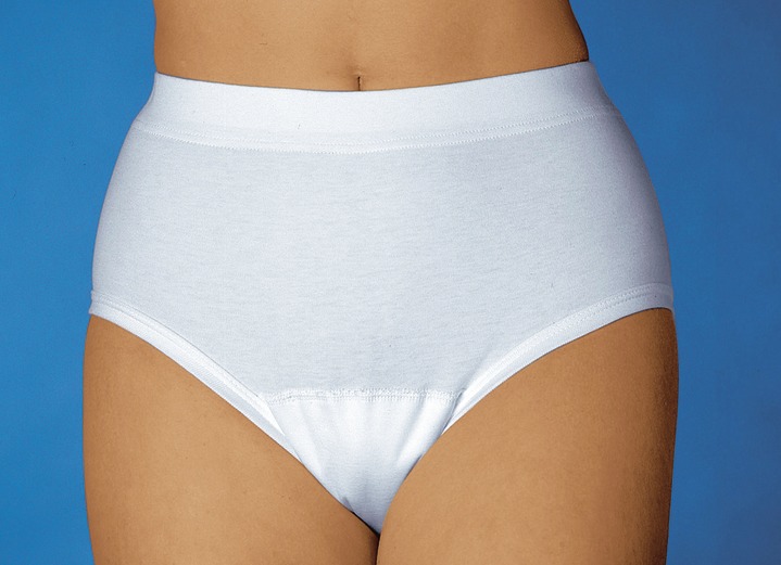 Inkontinenz - Damen Inkontinenz-Slip, in Größe 001 bis 006, in Farbe WEISS, in Ausführung Damen-Slip