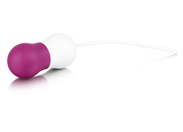 Erotik - Beckenboderntrainer-Set, in Farbe WEISS-PINK Ansicht 1