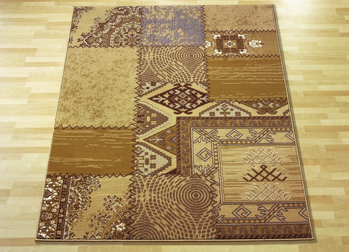 Läufer & Stufenmatten - Läufer mit Strapazierfähigem und pflegeleichtn Flor, in Größe 101 (Läufer, 60 cm breit) bis 106 (Läufer, 100 cm breit), in Farbe BEIGE