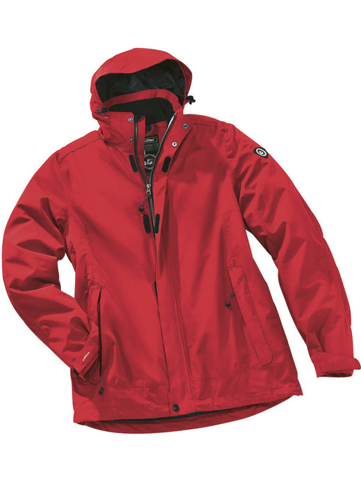 - Herren-Funktionsjacke in verschiedene Farben, in Größe 048 bis 058, in Farbe ROT Ansicht 1