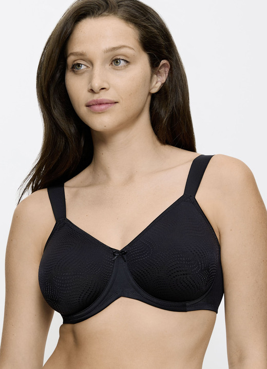 BH mit Formbügel - Triumph-Essential Minimizer Bügel-BH, in Größe 075 bis 095, in Cup G, in Farbe SCHWARZ Ansicht 1