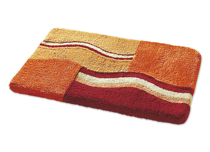 - Badgarnitur Trockner und Fußbodenheizung geeignet, in Größe 100 (Vorleger halbrund, 50/ 80 cm) bis 310 (3-teiliges Sparset, Hänge-WC), in Farbe TERRA Ansicht 1