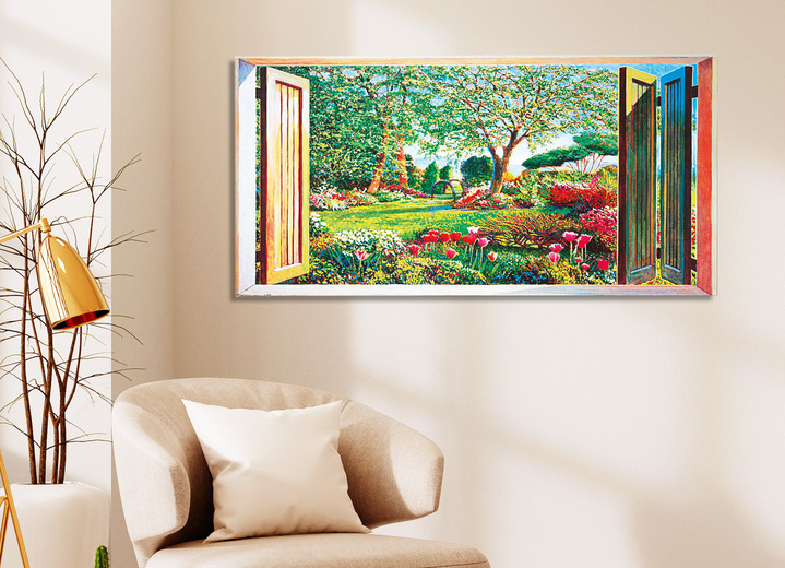 Landschaft - Hochwertiger Kunstdruck, in Farbe BUNT Ansicht 1