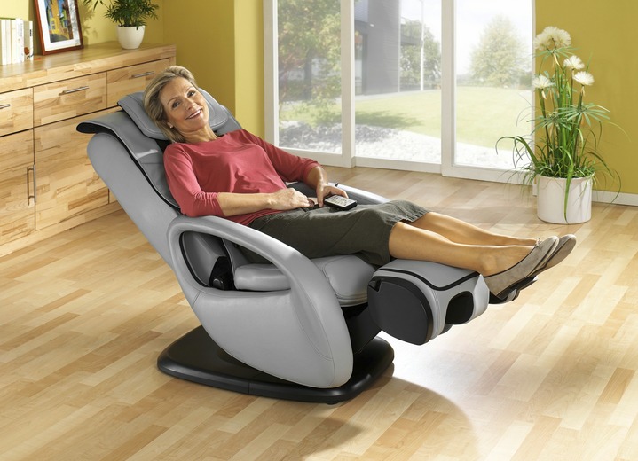 Komfortmöbel - Multifunktions-Massagesessel, in Farbe GRAU Ansicht 1