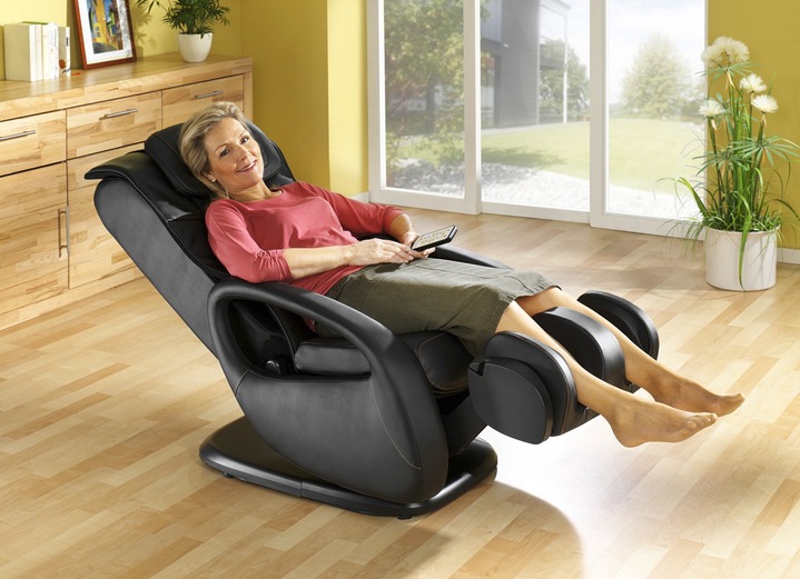 Komfortmöbel - Multifunktions-Massagesessel, in Farbe SCHWARZ Ansicht 1