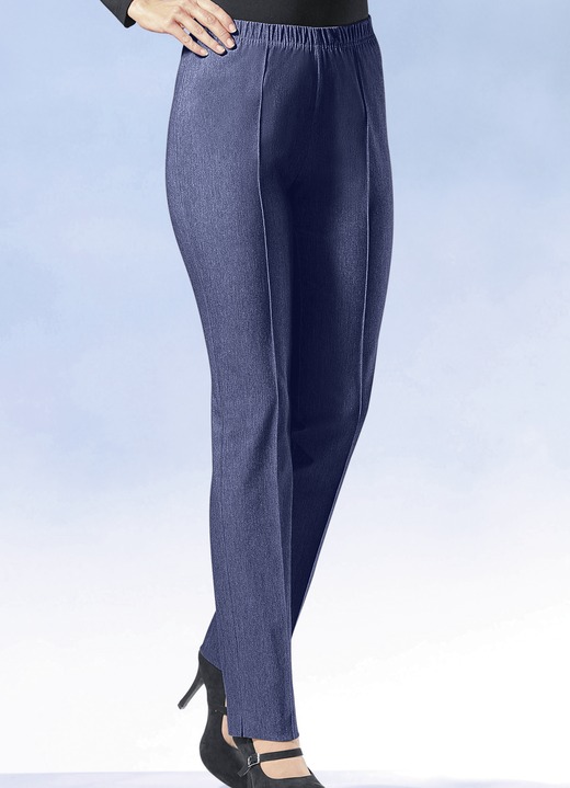 Hosen in Schlupfform - Hose mit angenehm weicher Innenseite Hosen in Schlupfform - Hose mit angenehm weicher Innenseite, in Größe 020 bis 245, in Farbe MARINE