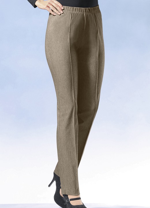 Hosen in Schlupfform - Hose mit angenehm weicher Innenseite Hosen in Schlupfform - Hose mit angenehm weicher Innenseite, in Größe 020 bis 245, in Farbe TAUPE
