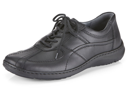 Waldläufer, bequeme Herren-Schnürschuhe, Weite H, mit herausnehmbarem Fussbett