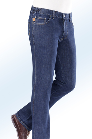 «Francesco Botti»-Jeans mit Dehnbundeinsätzen in 3 Farben