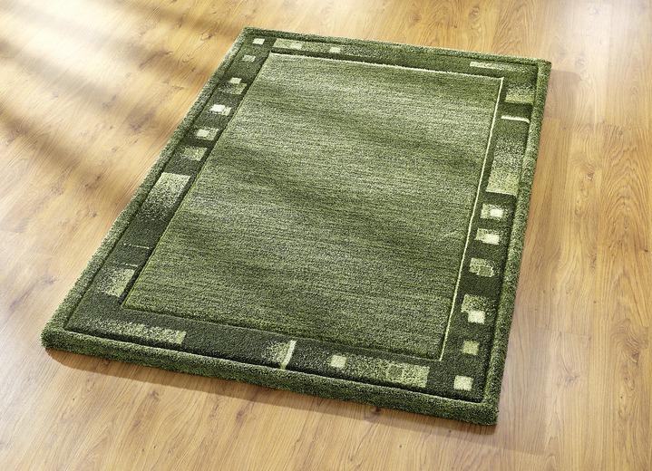 Klassisch - Brücken und Teppiche in bewährter Qualität, in Größe 111 (Brücke, 60x 90 cm) bis 288 (Teppich, 240x340 cm), in Farbe GRÜN Ansicht 1