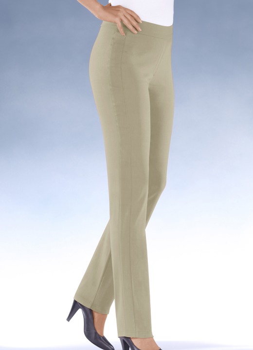 Hosen in Schlupfform - Hochelastische Hose in 13 Farben Hosen in Schlupfform - Hochelastische Hose in 13 Farben, in Größe 018 bis 245, in Farbe BEIGE