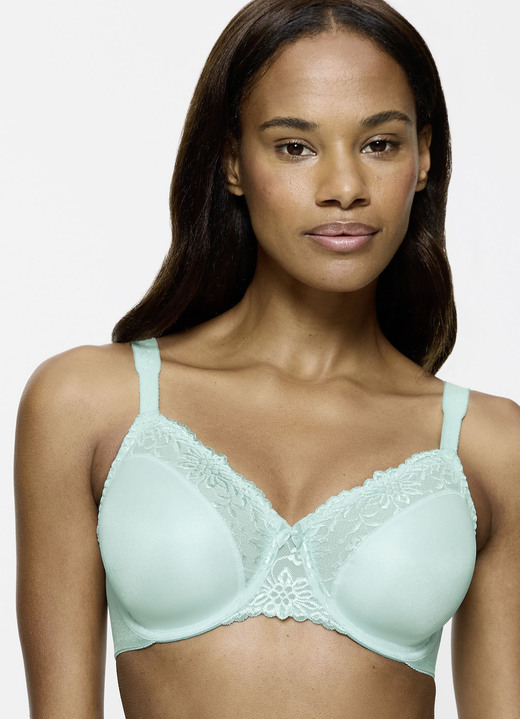 BH mit Formbügel - Triumph-Ladyform Soft-Minimizer-Bügel-BH, in Größe 075 bis 095, in Cup D, in Farbe MINT Ansicht 1