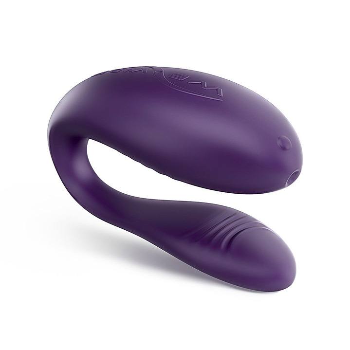 Erotik - Biegsamer Silikon-Vibrator We-Vibe Unite, in Farbe LILA