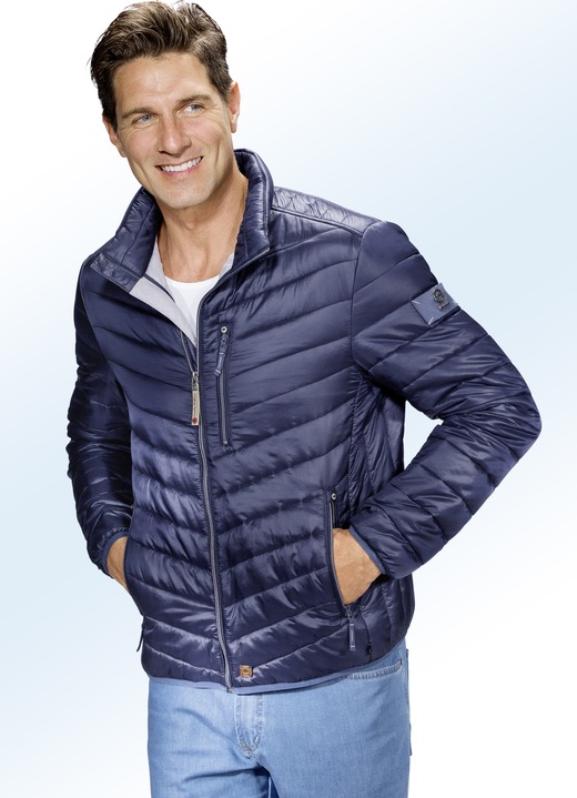 Kurzjacken & Blousons - «Redpoint»-Steppblouson in 6 Farben Kurzjacken & Blousons - «Redpoint»-Steppblouson in 6 Farben, in Größe 3XL (58) bis XXL (56), in Farbe MARINE