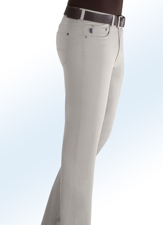 «Brühl»-Hose mit Nietenzier in 3 Farben