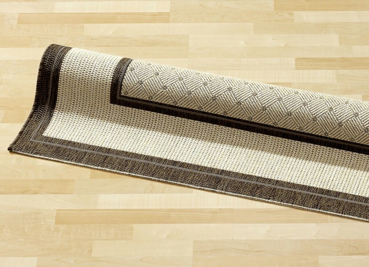 Läufer & Stufenmatten - Läufer in hochwertiger Sisal-Optik nach Wunschmaß, in Größe 102 (Läufer, 67 cm breit) bis 106 (Läufer, 100 cm breit), in Farbe BRAUN Ansicht 1