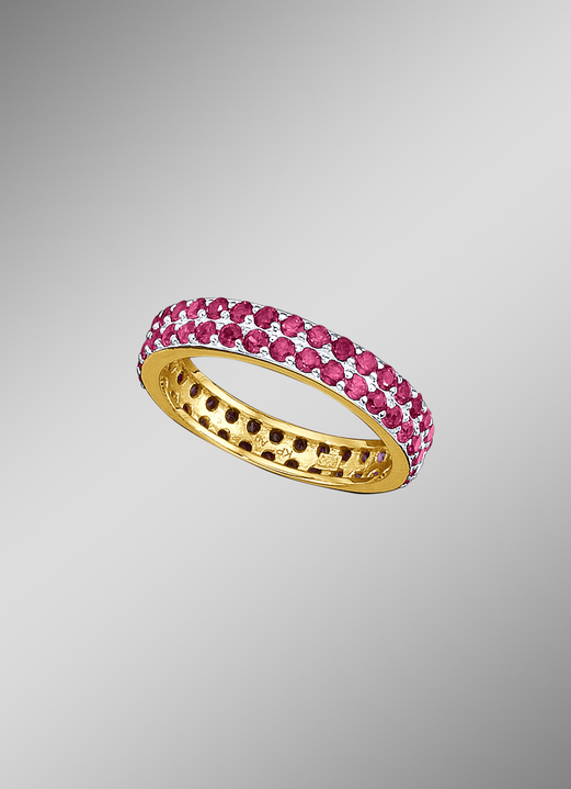 - Vergoldeter Memoire-Ring, in Größe 160 bis 220, in Farbe  Ansicht 1