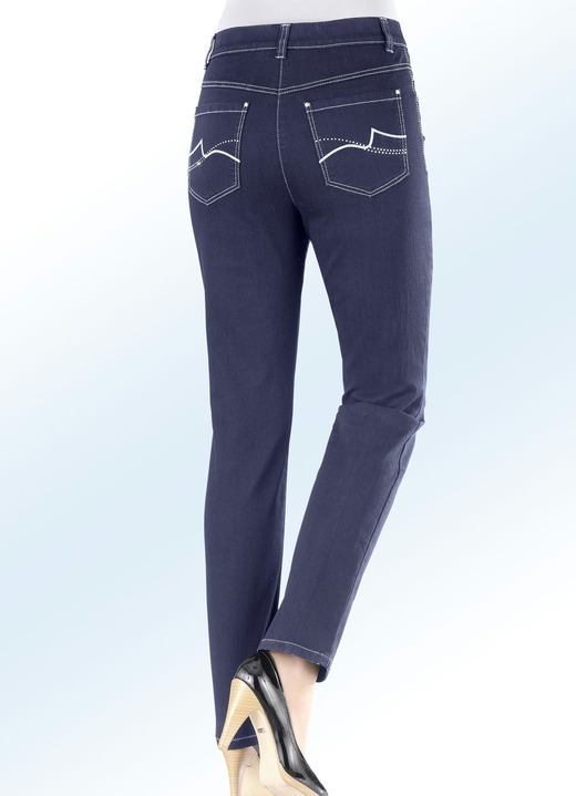 Jeans - Power-Stretch-Jeans  , in Größe 017 bis 092, in Farbe DUNKELBLAU Ansicht 1