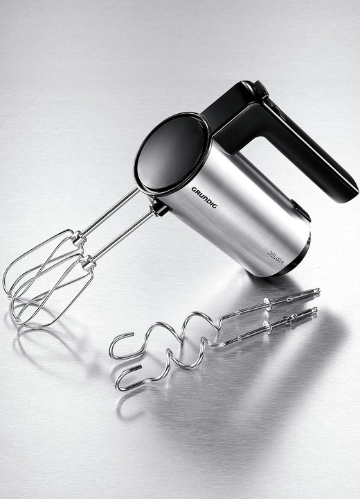 - <<Grundig>> Handmixer in verschiedenen Ausführungen, in Farbe EDELSTAHL, in Ausführung Handmixer