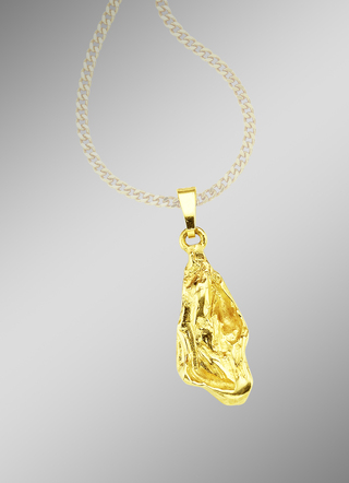 Goldnugget Anhänger