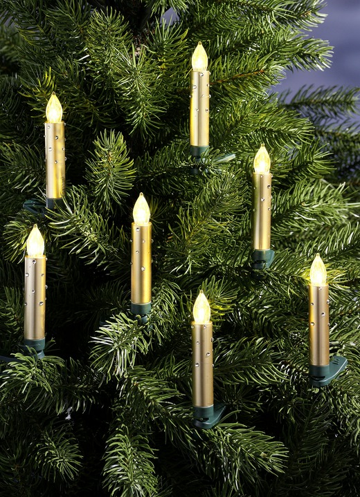 - Weihnachtsbaumkerzen-Set, 20-teilig, in Farbe GOLD