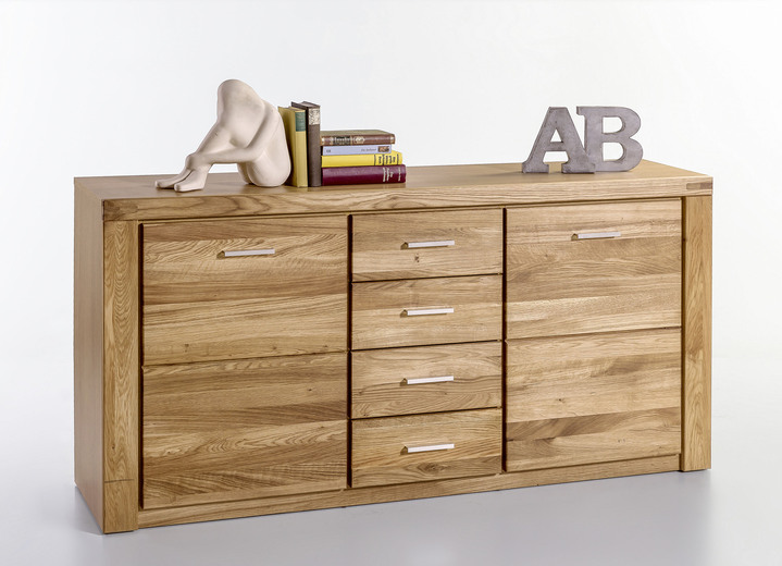 Sideboards - Sideboard mit Massivholzfronten, in Farbe WILDEICHE Ansicht 1