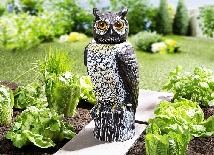 Garteneule Vogelschreck Gartendekoration Bader