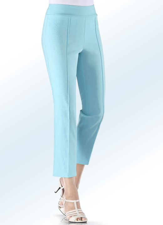 Hosen - Trendgenaue 7/8-Hose, in Größe 017 bis 052, in Farbe AQUA Ansicht 1