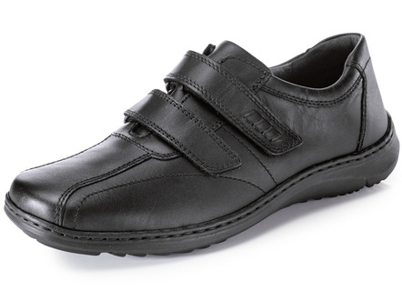 Waldläufer, bequeme Herren-Slipper, Weite H, mit herausnehmbarem Fussbett