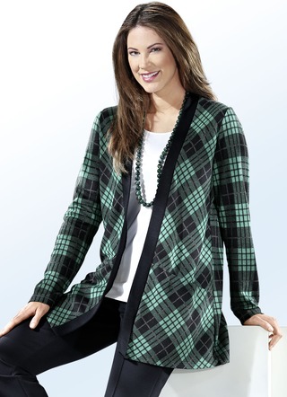 Klaus Modelle Strickjacke in Jacquard-Dessin